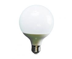 Ampoule LED globe 15W 230V à culot E27 blanc chaud