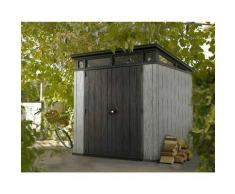 Abri en résine OAKLAND BROSSIUM 77 - 4,7 m² (monopente)