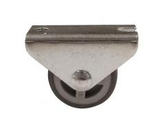 Itar - Roulette pour caisson - Charge : 35 kg - Platine : 46 x 20 mm - Hauteur : 33 mm - Diamètre :