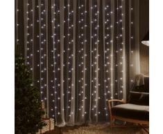 Vidaxl - Rideaux lumineux à LED 3x3 m 300 LED Blanc froid 8 fonctions