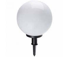 Boule lumineuse pour votre espace extérieur avec piquet de terre
