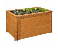 Carré potager bois surélevé "Classic" 150 x 100 x 85 cm
