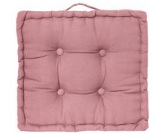 Coussin de sol - 40 x 40 cm - 40 x 40 - Rose