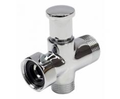 Robinet Bain Bec Tuyau Douche Interrupteur Chromé Remplacement Partie Robinet