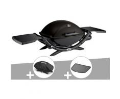 Barbecue à gaz Weber Q 2200 + Housse + Plancha