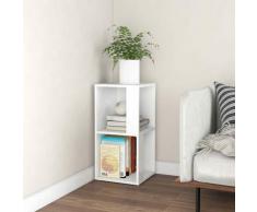 Armoire d'angle Blanc 33x33x67 cm Aggloméré