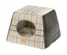 Ferplast EDINBURGH Maisonnette pour chats pouvant être transformée en couchage. Diverses couleurs..