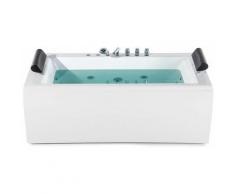 Baignoire balnéo rectangulaire haut de gamme