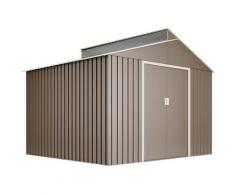 Abri de jardin en métal Bjorn 7.25 m2 - Garantie 10 ans - 282x257x222cm. Remise métal