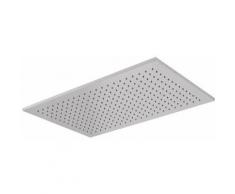 Kubix - Pommeau de Douche Chromé Carré Encastré Plafond 80cm x 50cm - Hudson Reed