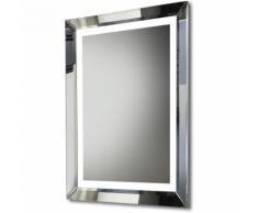 Miroir Lumineux LED de Salle de bain Bevelle,avec Capteur,Rasoir,Antibuée k507