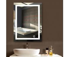 LED Miroir de salle de bain - 50x70cm Blanc froid 6500K