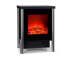 Klarstein Copenhagen Cheminée électrique 950W / 1900 W thermostat - noir