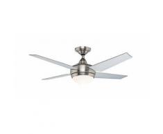 Ventilateur de plafond Sonic 132cm Chromé Gris - HUNTER -