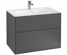 Meuble-lavabo Villeroy et Boch Finion F01000, 796x591x498mm, Coloris: s'assombrir - F01000HA