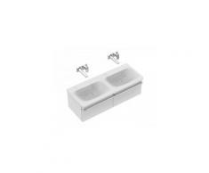 Tonic II meuble double lavabo, sans HL, 1215mm K0871, Coloris: Blanc - K087101 - Ideal Standard