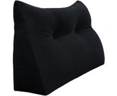 Coussin de Lecture Compensé, Triangulaire Coussin à Coins, Gros Coussin Canapé, Traversin Tête de