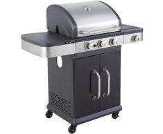 Barbecue gaz Américain FIDGI 3 (3B+SIDE) Cook'in Garden