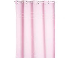 Atmosphera - Rideau occultant Rose 140 x 260 cm déco enfant