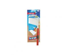 Serpillère Attractive Plus à lingettes jetables avec manche - Blanc - Vileda