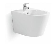 Bidet Suspendu En Céramique Arrondi | Blues