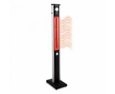 Blumfeldt Aspire Chauffage radiateur de terrasse infrarouge Carbone LED 1800W