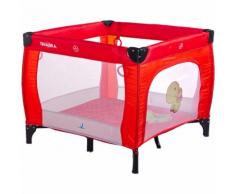 Lit de voyage / Parc parapluie pliant avec poignées pour apprendre à se lever bébé Quadra | Rouge