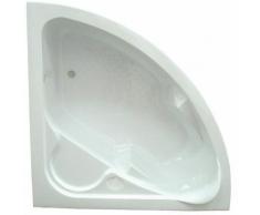 Ondee - Baignoire FANY - Baignoire d'angle 135x135cm - ABS et Acryl renforcé 3mm - Blanc