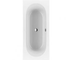 Baignoire Villeroy et Boch rectangle acrylique rectangle LOOP & Friends duo ovale, UBA180LFO2V