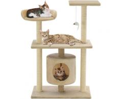 Vidaxl - Arbre à Chat avec Griffoirs en Sisal 95 cm Beige