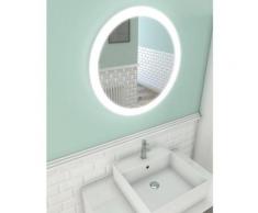 Miroir salle de bain LED auto-éclairant CIRCLE ATMOSPHERE diamètre 59cm