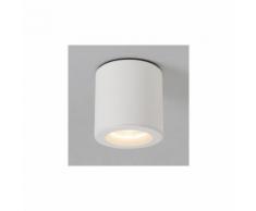 Plafonnier Kos rond LED IP65 salle de bains - Blanc - Blanc