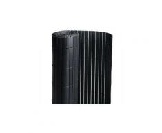 Canisse en PVC noir - 90% d'occultation, Longueur 36 m, Hauteur 1.20 m