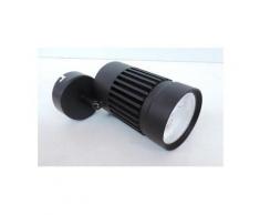 Projecteur LED 45W orientable noir sur patère 4000K 230V 38° IRC90 non dimmable IK08 IP20 RAFALE