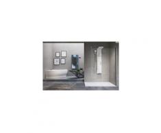 Colonne de douche mécanique ou thermostatique NOVELLINI DRESS S 158 cm - Avec repose pieds - Avec