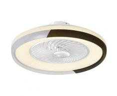 Ventilateur De Plafond Brun Ca 220 V Gradation Tricolore Vent A Trois Vitesses Avec Fonction De