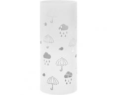 Porte-parapluie Design Parapluies Acier Blanc