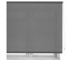 Store enrouleur en tissu gris 120x180 cm