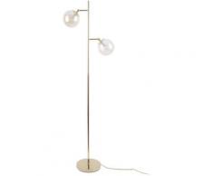 Lampadaire design boules Shimmer - Marron