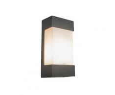 QAZQA Tide - Applique murale Moderne - 1 lumière - L 140 mm - Anthracite - Moderne - Éclairage