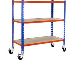 Étagère en métal KIT MADERCLICK MOBILE SUPERPLUS 3/300 900 AZ/NA/MA