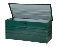 Coffre de rangement vert 132 x 62 cm CEBROSA