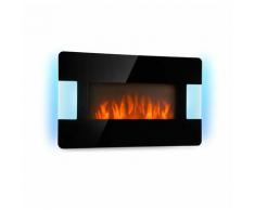 Klarstein Belfort Light & Fire Cheminée électrique Chauffage 1000 / 2000W - noire