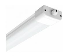 8×Anten Neon Tube Garage 150CM 45W Tube Neon LED Étanche IP65 Reglette LED 150CM Anti-Poussière