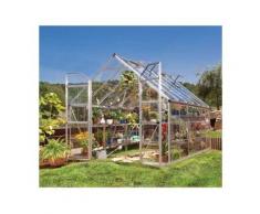 Serre de Jardin OCTAVE 8x12 argent - 9m²