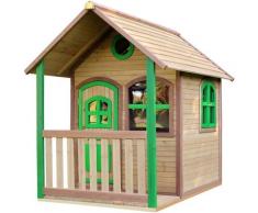 AXI Alex Maison Enfant en Bois FSC | Maison de Jeux pour l'extérieur / Jardin en marron & vert |