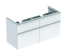 Geberit iCon Meuble sous-lavabo double 840520 1190x620x477mm, poli alpin brillant - 840520000