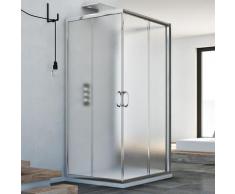 Cabine douche 70x120x70 CM H185 granité C modèle Junior Trio