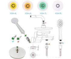 Diyozzy - 4PCS Valve de contrôle de débit pour pommeau de douche Dispositif d'économie d'eau