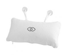 Coussin de Bain Imperméable Antidérapant Confortable Oreiller de Baignoire de avec Ventouses
